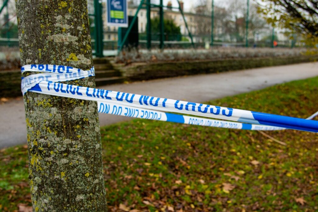 A Crime Scene.