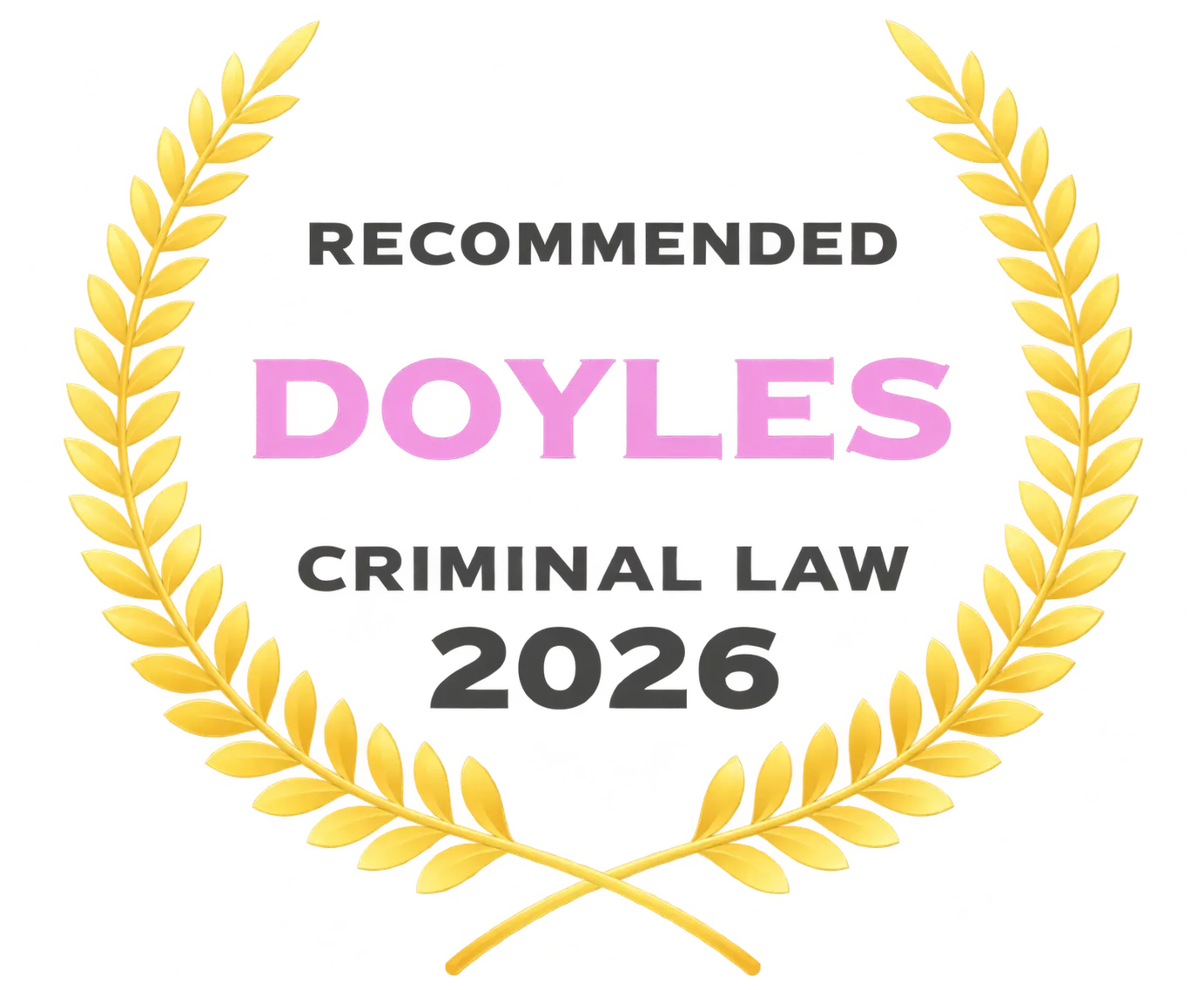 Recommended. Criminal Lawyer Doyles 2